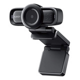 Webcam Aukey Autofocus 1080p Full Hd Usb Negro