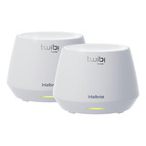  Intelbras Roteador Twibi Force Ax 1500 Branco 2 Un, Wi-fi 6