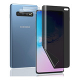 Privacidad Cristal Templado Y Lente Cámara Para S10 Plus