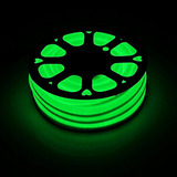 Luces Led Neon Flexibles Verdes 100ft Para Decoración Interi