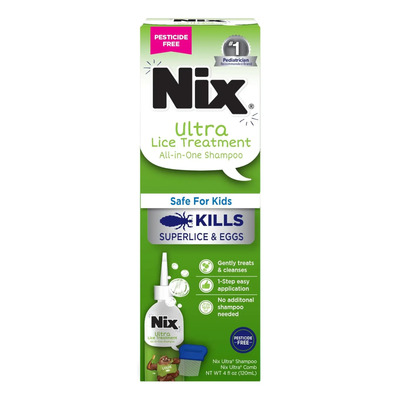 Nix Ultra Kit Shampoo Tratamiento Contra Piojos Y Liendres | Envío gratis