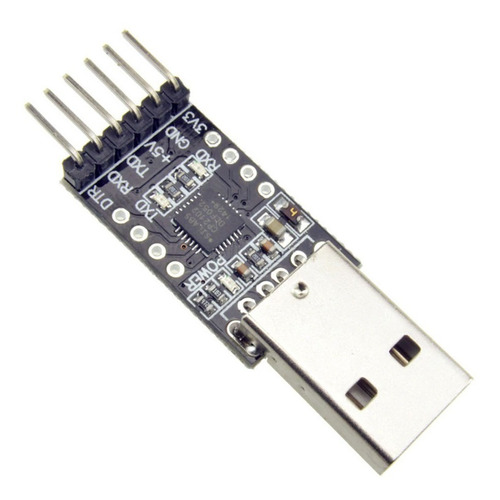 Usb A Interfaz Ttl Uart Depuracion Microcontroladores 6pines