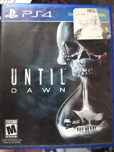 Until Dawn Playstation 4 Ps4 Físico Videojuego En Exelente E