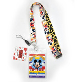 Mickey Mouse Disney Portagafete Importado 100% Original