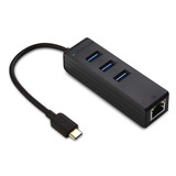 Cable Matters Hub Usb C De 3 Puertos Con Ethernet (usb C A E