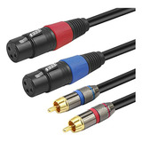 Cable Xlr A Rca De Alta Calidad