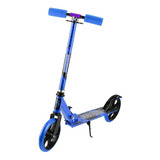 Scooter Patin Del Diablo Adultos Niños Rueda Xl 205mm 100kg Color Azul