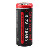 Pila 26650 Recargable Alta Capacidad 9900mah 3.7v Linterna