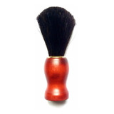 Brocha De Afeitar Mango Madera Cerda Natural Negro Barbero