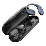 Fone De Ouvido Bluetooth Tws Sem Fio Gancho Corrida Ciclismo Cor Preto