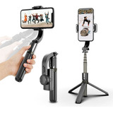 Cardan E Tripé Estabilizador Bluetooth Selfie Stick L08