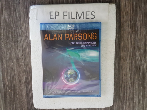 Blu Ray Alan Parsons - One Note Symphony Tel Aviv Lacrado