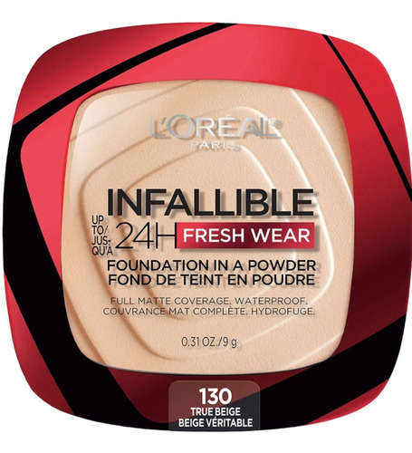 Loreal Paris Base Polvo Maquillaje Infallible Fresh Wear 24