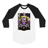 Playera Raglan 3/4 Freezer Dragon Ball Anime