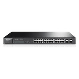 Switch Tp-link Tl-sg2424p Switch Gerenciavel 24p Poe + 4 Sfp