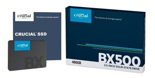 Disco Ssd 480gb 2.5 Bx500 Crucial - Zonaportatil