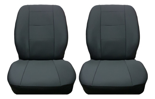 Funda Cubre Asiento Tela Jersey At 2 Butacas Auto Camioneta Universal Acolchada