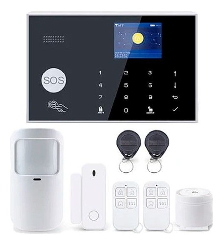 Kit Alarma Seguridad Inteligente Gsm Wifi Tuya Smart