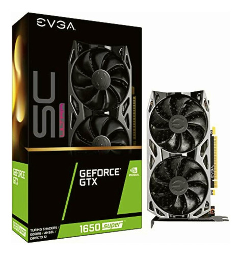 Evga Geforce Gtx 1650 Super Sc Ultra Gaming, 4gb Gddr6,
