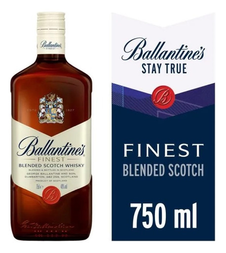  Whisky Ballantines Finest 750 Ml