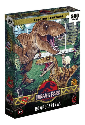 Rompecabezas Coleccionable Jurassic Park-v-500 Pzs