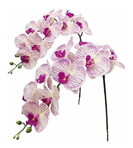 Ramas Orquídea Falsa 38  2uds Tacto Real Látex 9 Pét