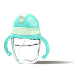 Vaso Pitillo Entrenador Antiderrame Bebe Con Tapa 320ml