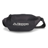 Riñonera Kappa Logo Dressy Unisex Moda Negro Urbana 