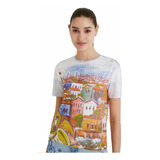 Polera Nueva Desigual M Sky Line