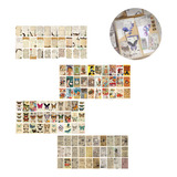 240 Journal Scrapbook Stickers Vintage Pegatinas Decorativas