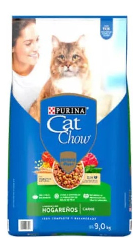 Croquetas Para Gato Purina Cat Chow Hogareño 9kg