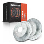 Rotor Freno Disco Perforado Ranurado Para Volvo Xc70 # Volvo XC70