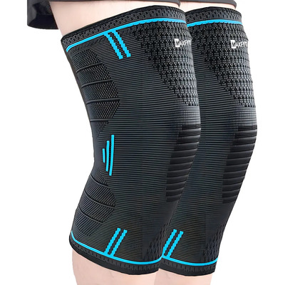 1 Par Rodillera Elastica De Compresion Correr Maxfit Hz904 Color Azul Talla XL | MercadoLibre
