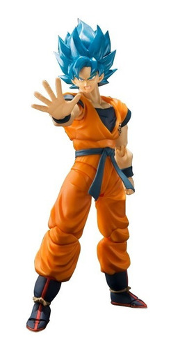 Sh Figuarts Super Saiyan God Son Goku Dios Azul Original Jp