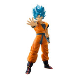 Sh Figuarts Super Saiyan God Son Goku Dios Azul Original Jp