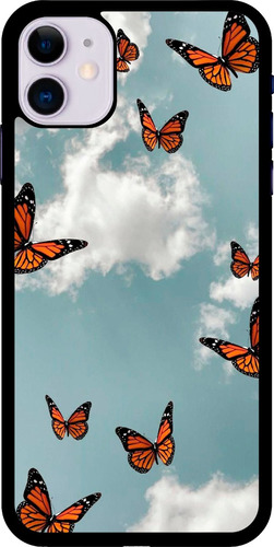 Funda Para Celular Uso Rudo Mariposas Dama #2