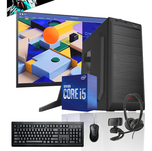 Pc Combo 24: Intel Core I5 Uhd 630 32gb 1tb Wifi