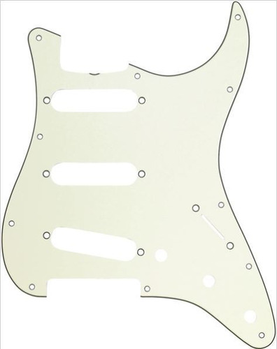 Genuine Fender Stratocaster Guitar Pickguard Mint Green  Aad