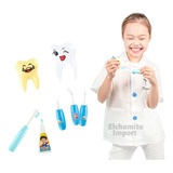 Disfraz Doctor Dentista Para Niños + Accesorios