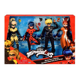 Set 4 Figuras Articuladas Lady Bug