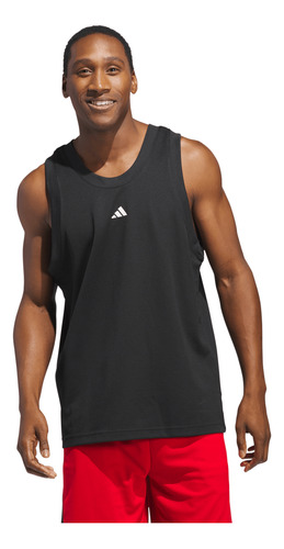 Tank adidas Basquetbol Legends Hombre Negro