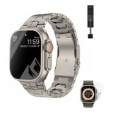 Correa De Acero Para Apple Watch Iwatch Ultra 9 8 7 6 5 4 Se