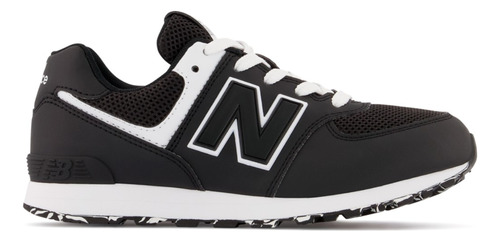 Zapatillas Urbanas Niño New Balance Gc574bw1 Negro