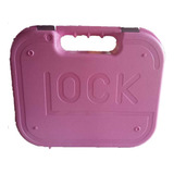 Estuche Tactico Caja Pistola Glock Todos Los Modelos Rosa