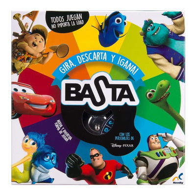 Juego Basta Deluxe Pixar Novelty Español Jca-1382 | MercadoLibre