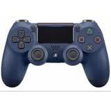 Controle Joystick Sem Fio Sony Playstation 4 Midnight Blue