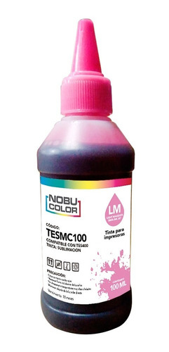 Botella Tinta Magenta Claro Sublimación 100 Ml. Para Epsn