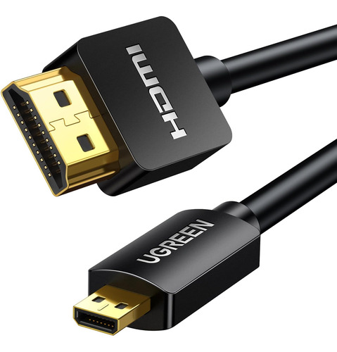 Ugreen Adaptador De Cable Micro Hdmi A Hdmi 4k 60hz Canal De