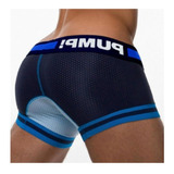 Cueca Boxer Underwear Pump Respirável Confortável Sexy