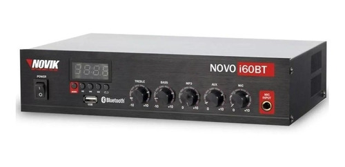 Amplificador De Linea Novik Novo I60bt / Abregoaudio